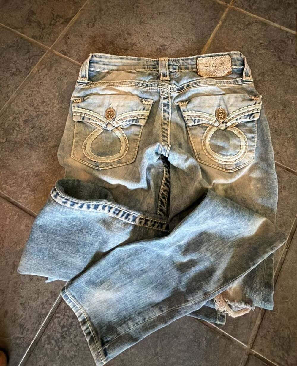 264 Big Star Vintage Collection Jenae Distressed Denim Jeans Size 24R - Picture 3 of 6